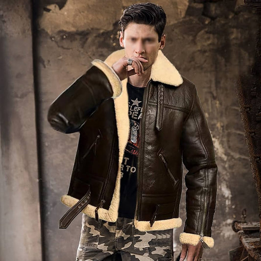 B3 Bomber Leather Jacket The Perfect Combination of Form and Function
