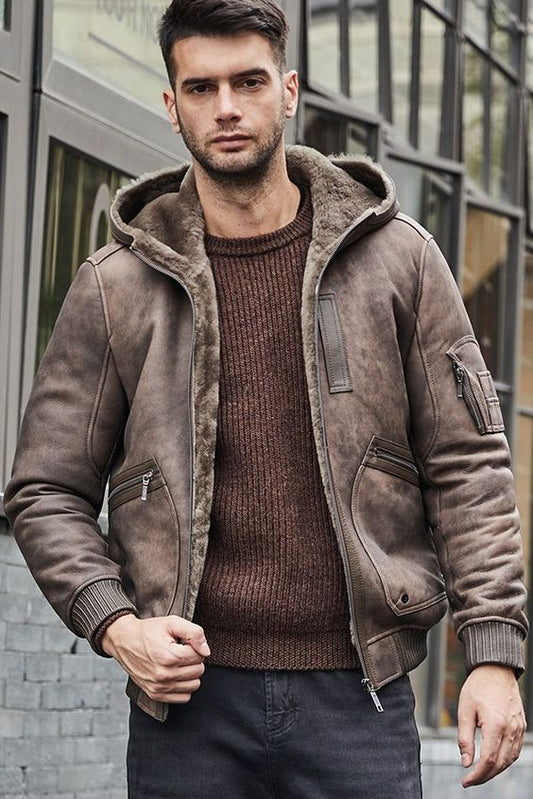The world of fashion often conceals intricate tales behind each garment, and the B3 Bomber leather jacket