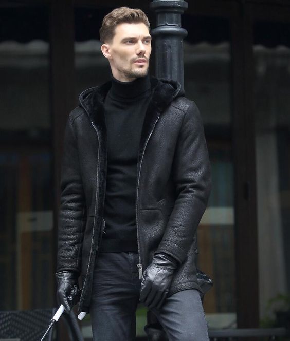 "Beyond Time: The Shearling Bomber Jacket Through the Ages"