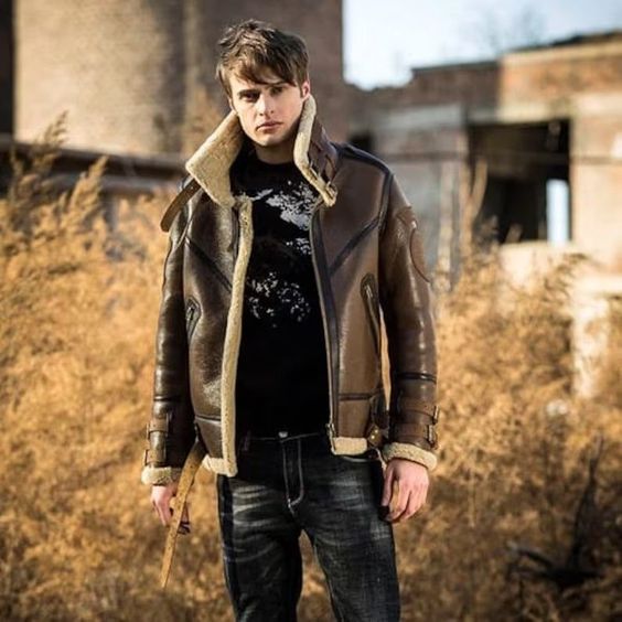 Choosing the Perfect Shearling Leather Jacket | Best Leather Jacket