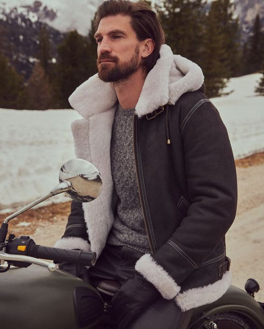 Inspiring Collection for Men's Shearling Sheepskin Jackets
