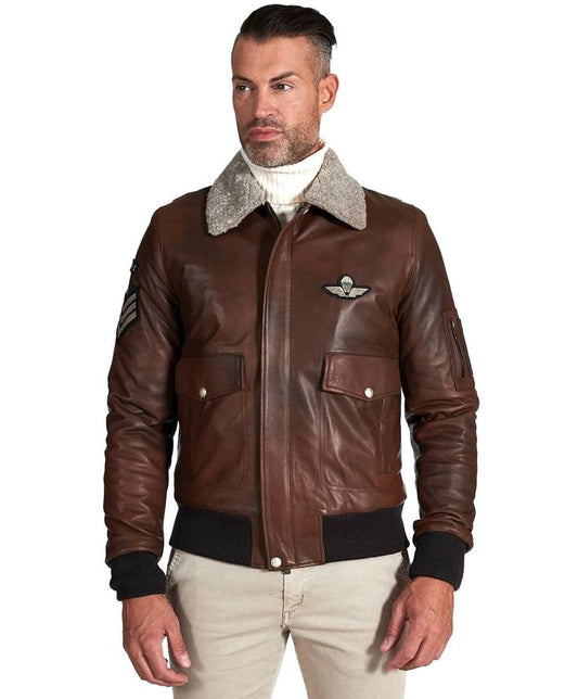Make it a Blockbuster Day with the Ultimate Gift: B3 Bomber Leather Jacket