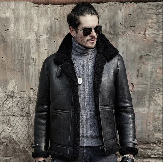lambskin leather jackets for men