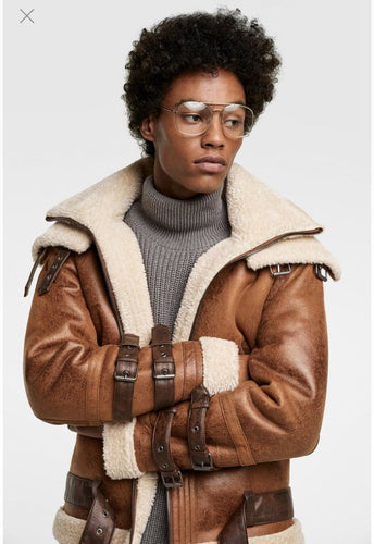 Exploring the Best Leather Coat Trends for Men in shearling leather jackets