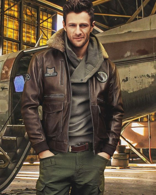 Take Flight in Fashion Black Friday Specials on Aviator Leather Jackets | Shearling Bomber Leather Jacket