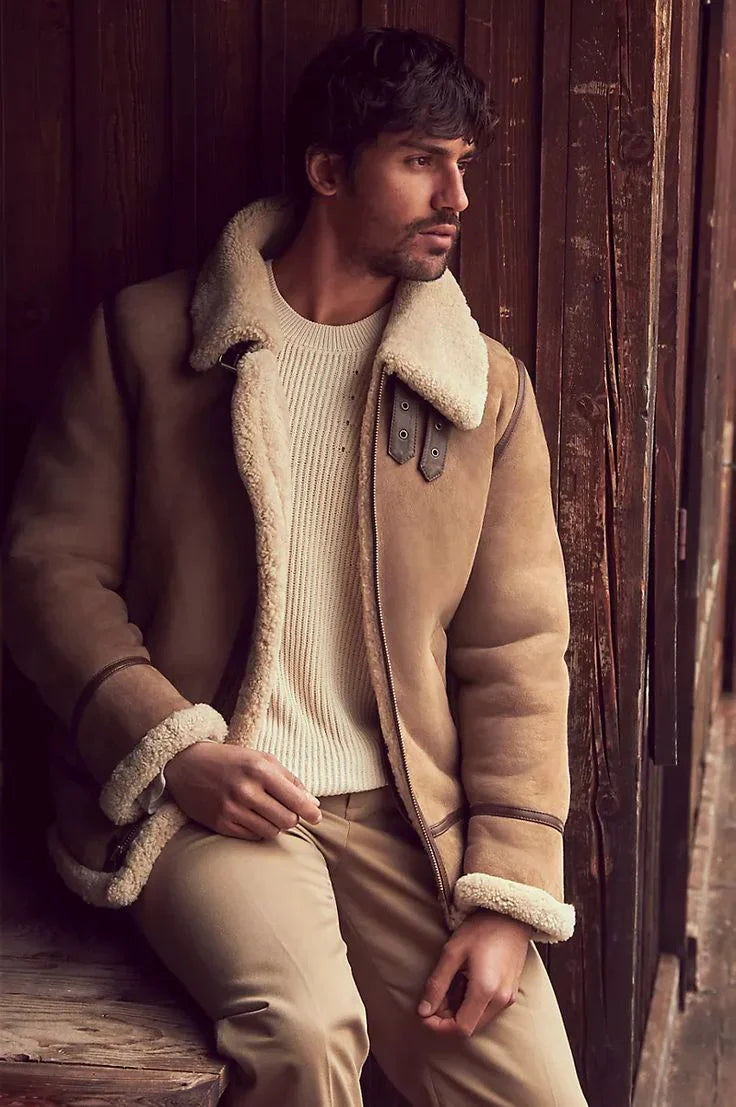 The Benefits of Investing in a High-Quality Shearling Leather Jacket | Shearling Leather Bomber Jacket