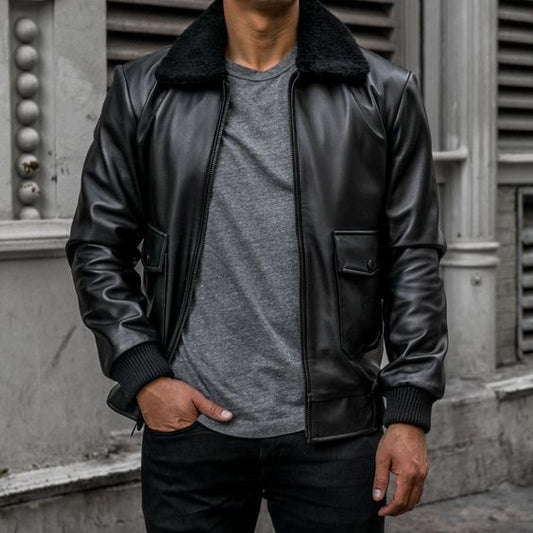 Unisex Appeal: Bomber Leather Jackets That Look Great on Everyone