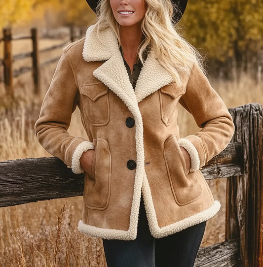 Man wearing luxury leather jacket | Shearling leather jacket benefits | Black Friday leather jacket sale