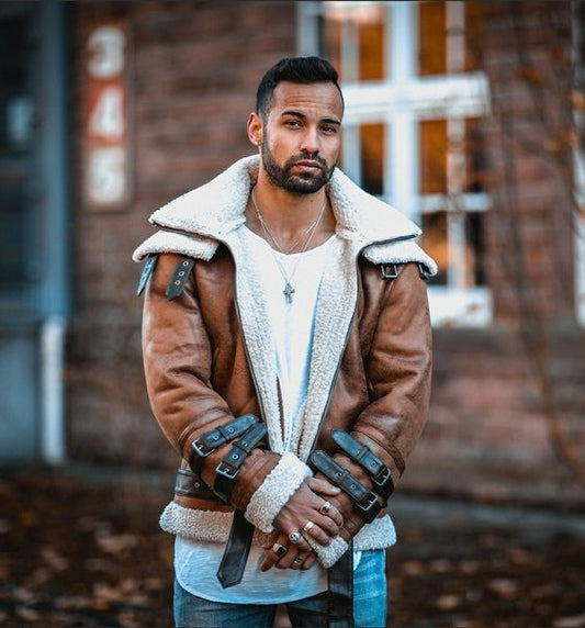 Your Next B3 Shearling Bomber Jacket for Spring And Winters!