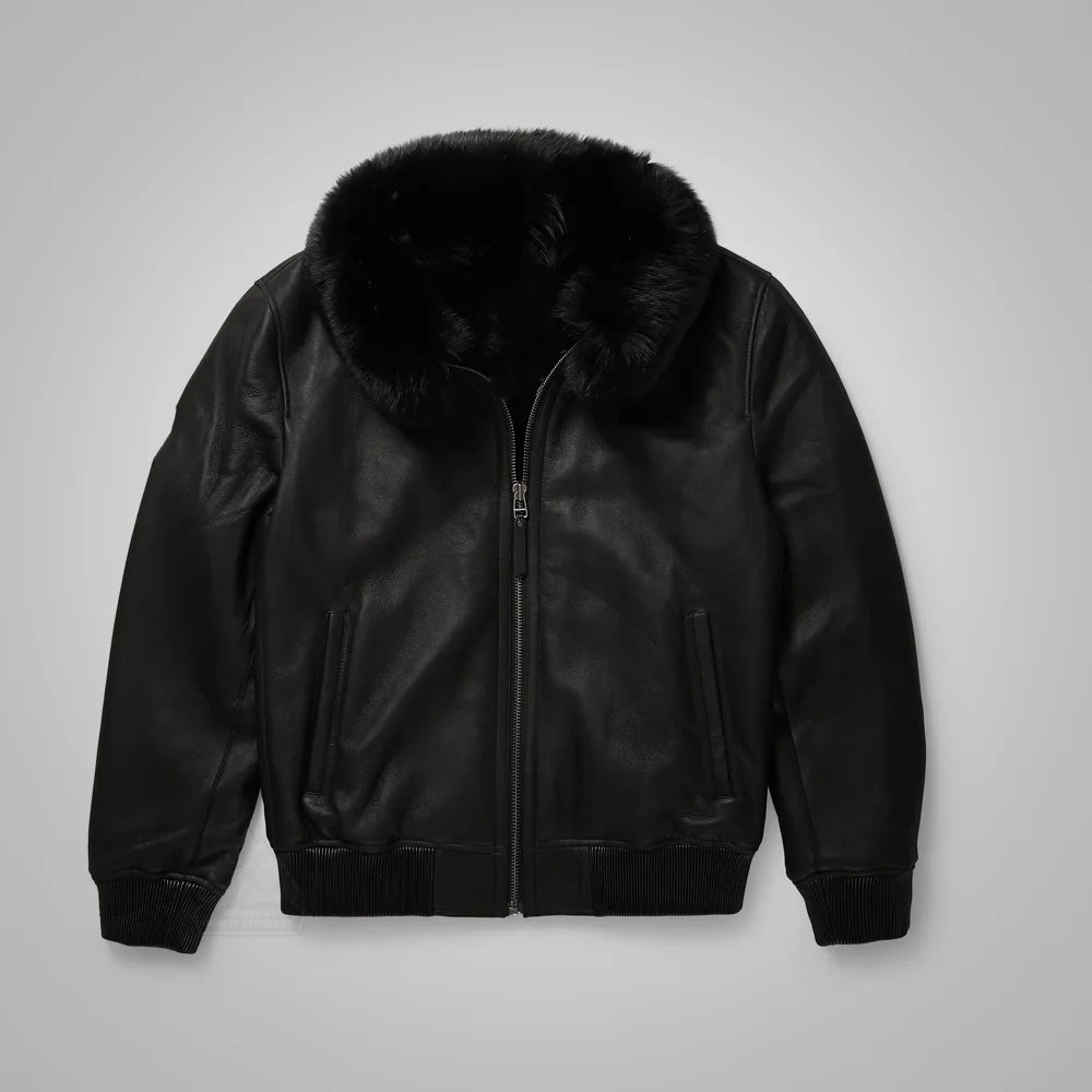 Best Shearling Leather Bomber Jacket & coat