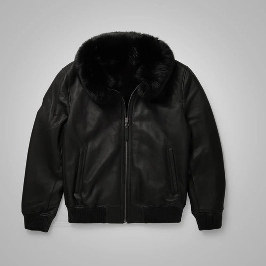 Best Shearling Leather Bomber Jacket & coat