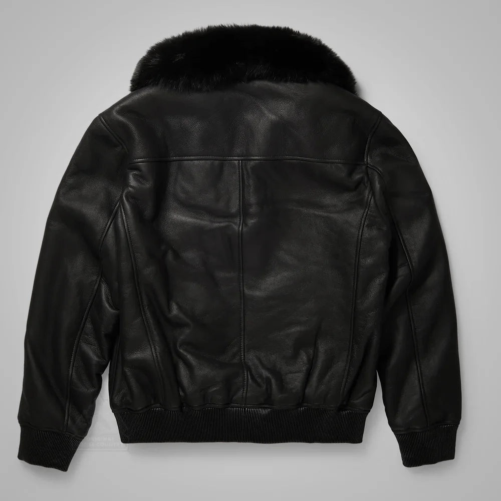 Best Shearling Leather Bomber Jacket & coat