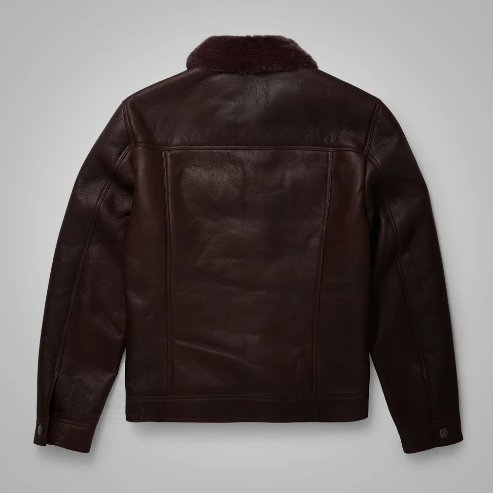 Best Shearling Leather Bomber Jacket & coat