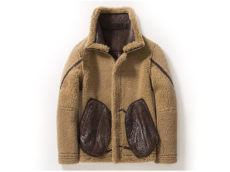 leather jacket with fur