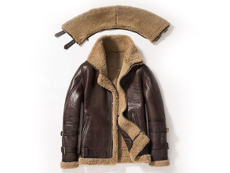 leather jacket with fur