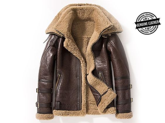 leather jacket with fur