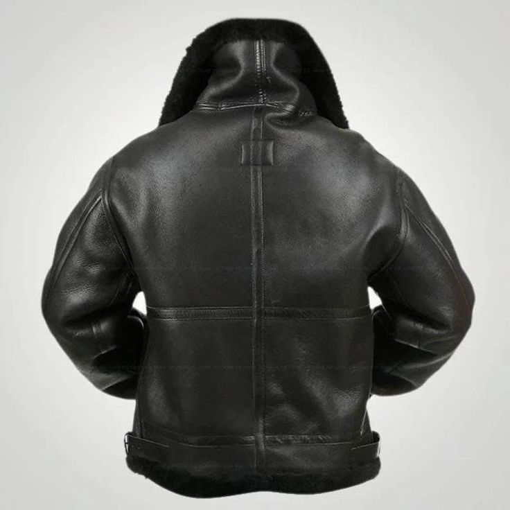 Men RAF Real Sheepskin Leather Streetwear Bomber Airforce Flight Flying Aviator Military Leather Jacket Winter Coat
This Men's RAF Leather Jacket is crafted from genuine sheepskin leather, making it a high-quality, durable choice for cold weather. Its bomber airforce design and aviator-inspired details make it a stylish option for any occasion. Stay warm and stylish this winter with this versatile military coat.