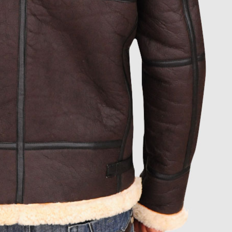 Best Shearling Leather Bomber Jacket & coat
