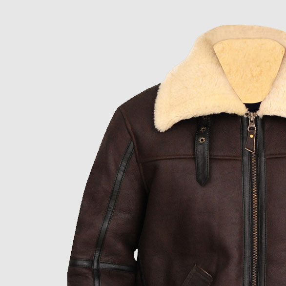 Best Shearling Leather Bomber Jacket & coat
