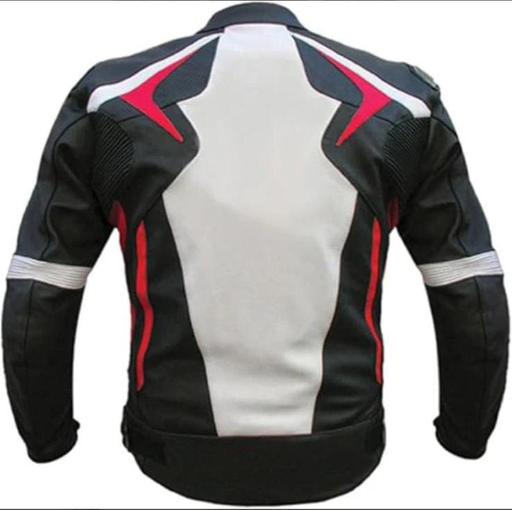 New Men Motorbike Leather Jacket