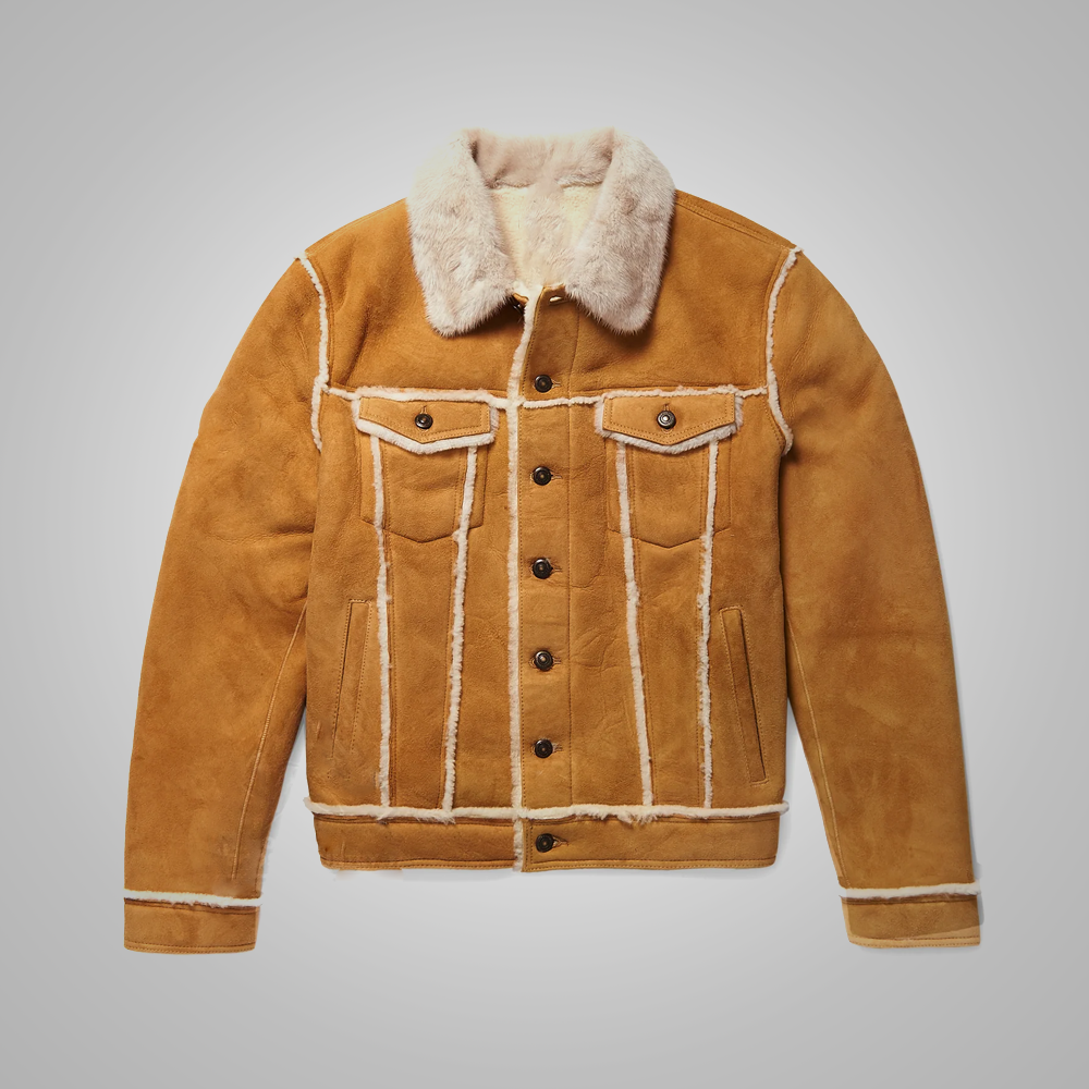Best Shearling Leather Bomber Jacket & coat