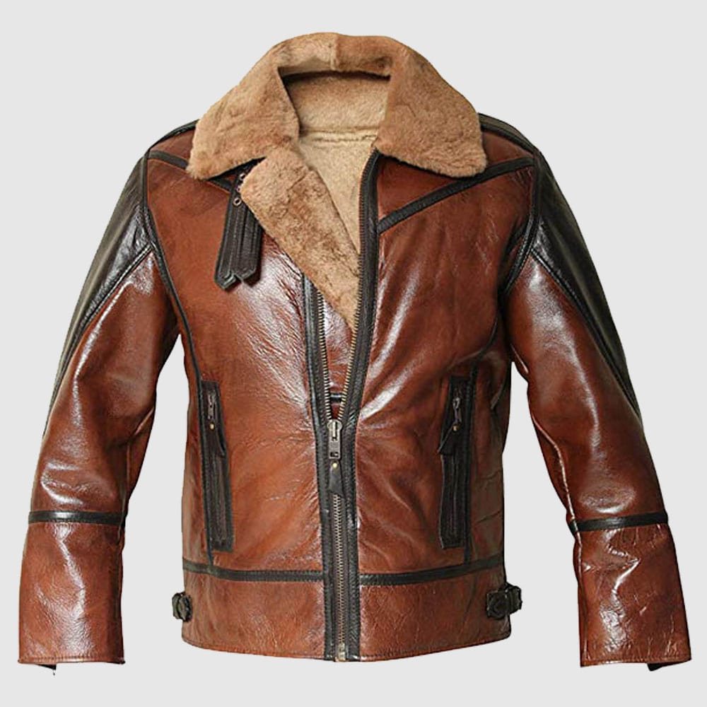Best Shearling Leather Bomber Jacket & coat