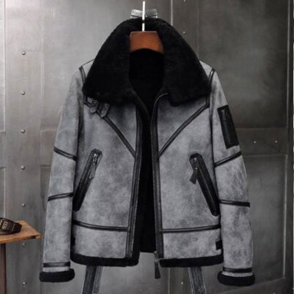 Best Shearling Leather Bomber Jacket & coat