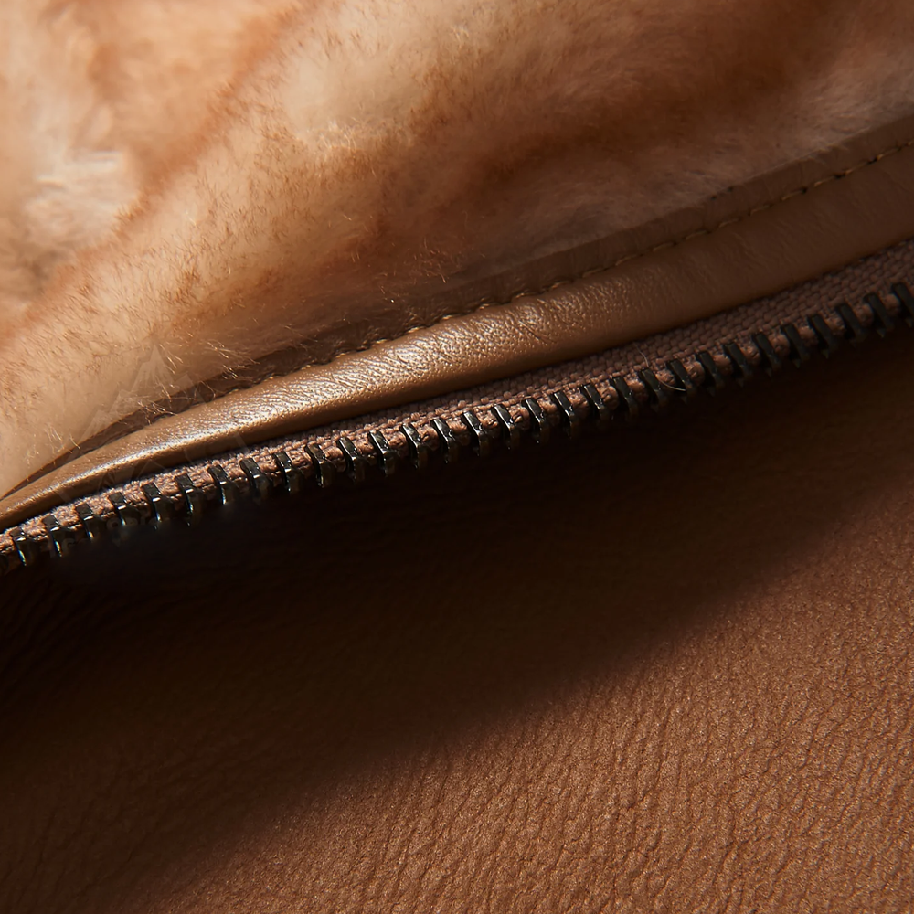 Best Shearling Leather Bomber Jacket & coat