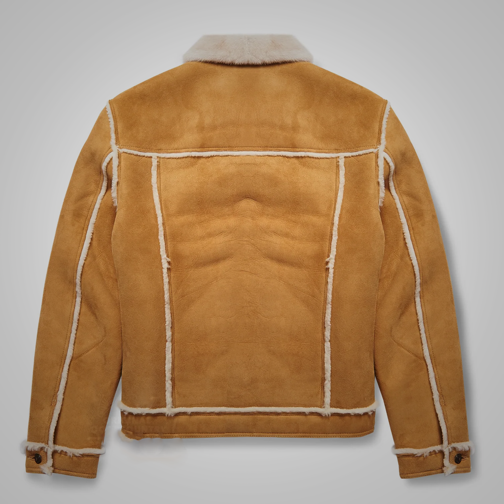Best Shearling Leather Bomber Jacket & coat
