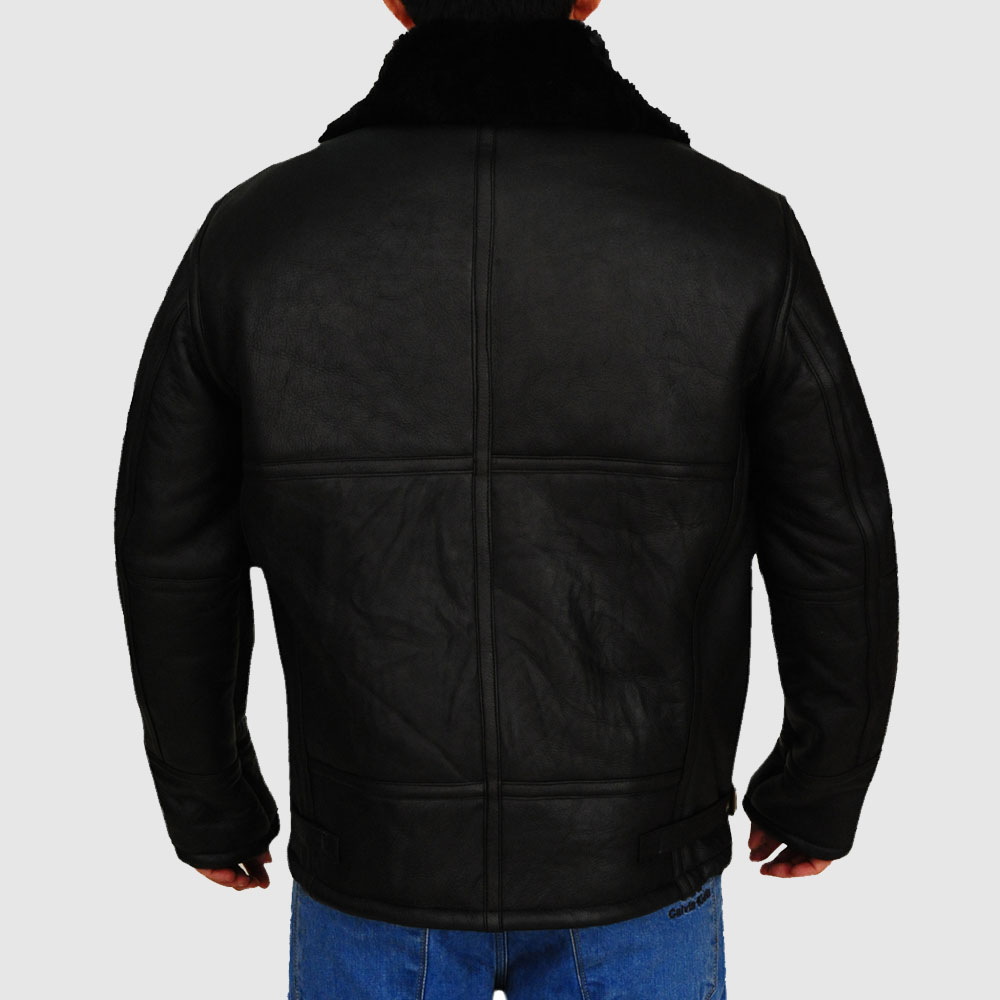 Best Shearling Leather Bomber Jacket & coat