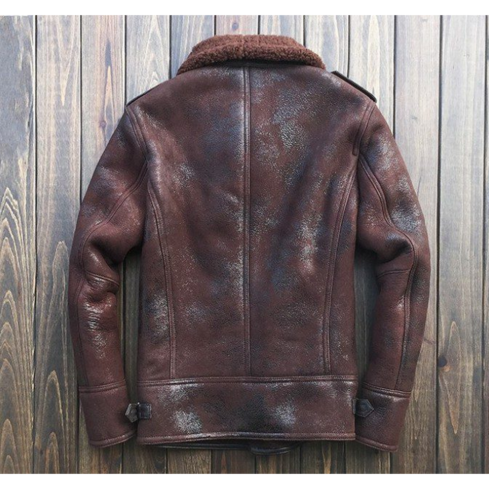 Best Shearling Leather Bomber Jacket & coat