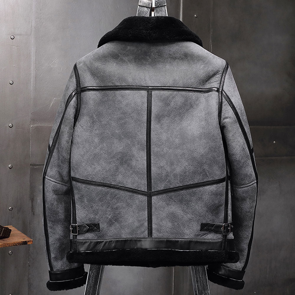 Best Shearling Leather Bomber Jacket & coat