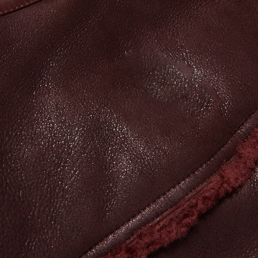 Best Shearling Leather Bomber Jacket & coat