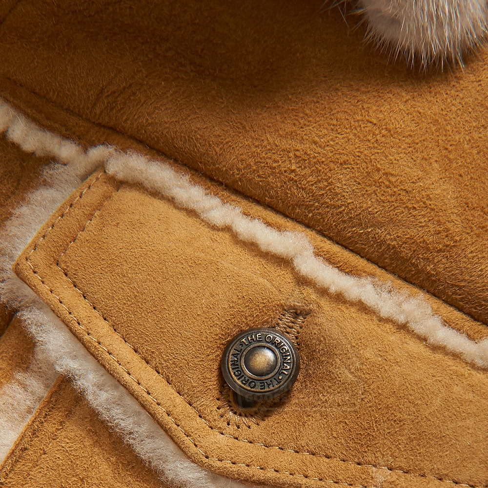 Best Shearling Leather Bomber Jacket & coat