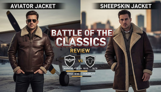 Aviator vs Sheepskin Jacket Review