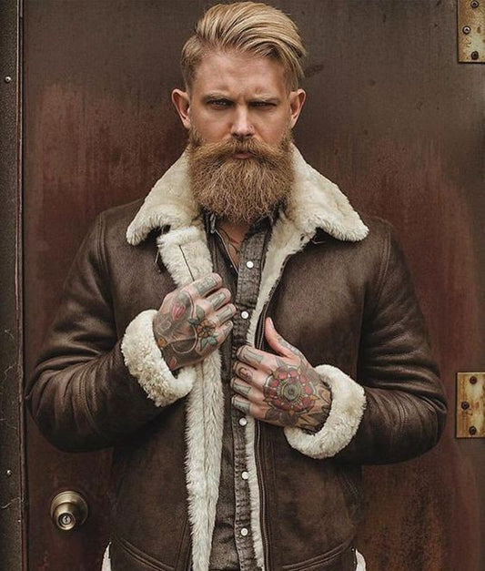 B3 Bomber Beauty  Navigating Fashion with Leather Jacket Finesse