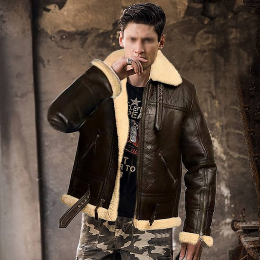 B3 Bomber Leather Jacket The Perfect Combination of Form and Function
