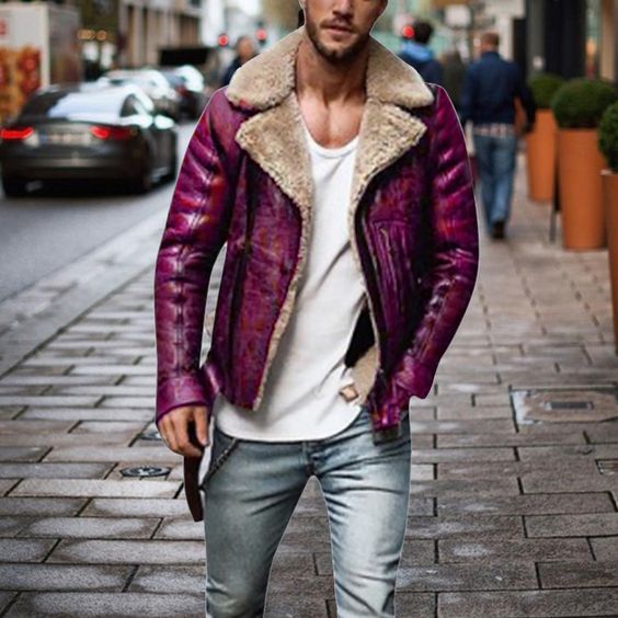 Benefits of Bomber Leather Jackets | Shearling Leather Bomber Jacket