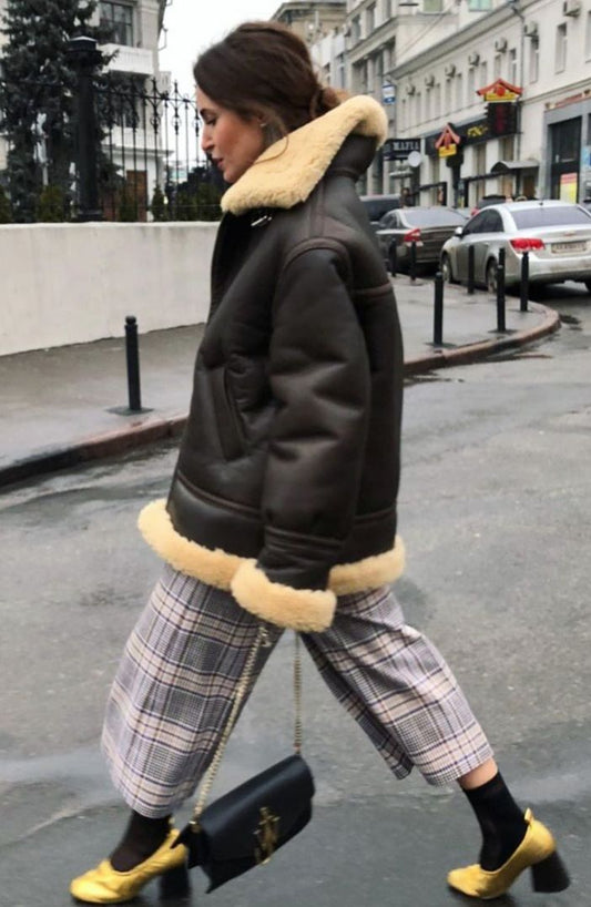 Best Shearling Bomber Leather Jacket and Coats  A Comprehensive Guide 
