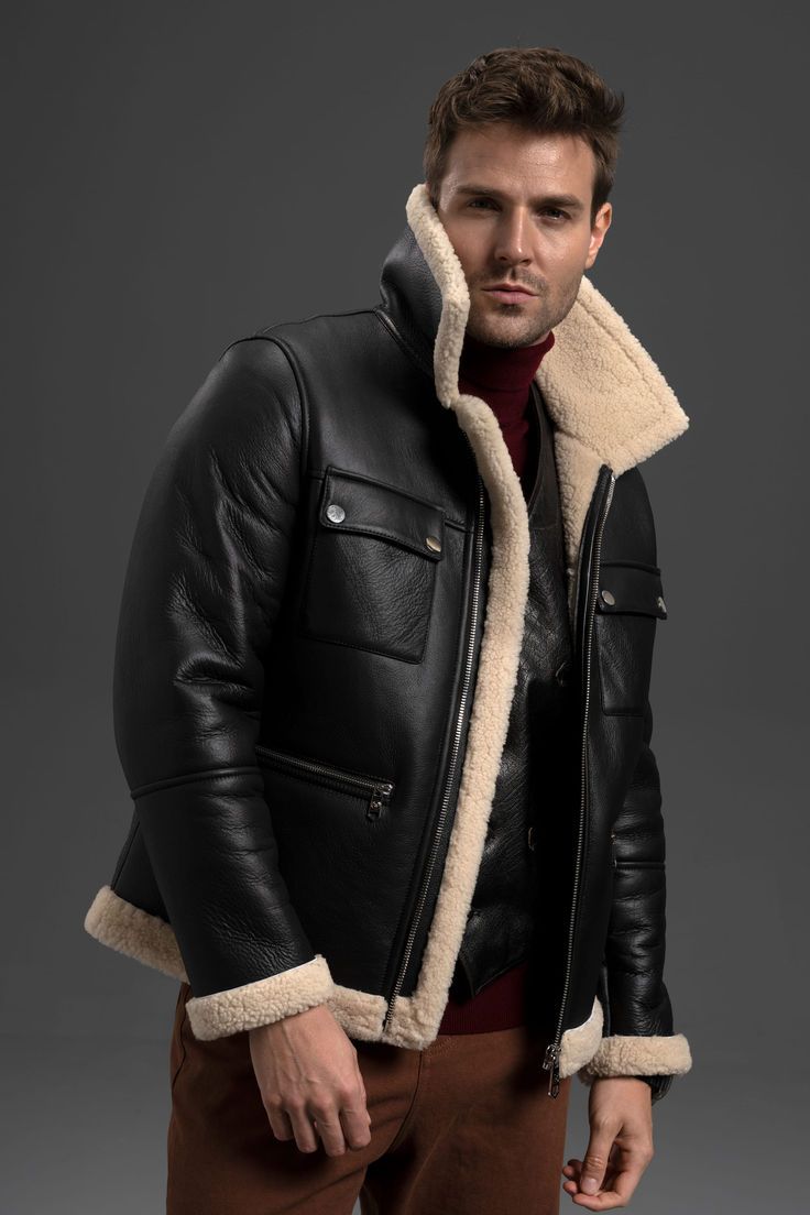 Best Shearling Leather Jacket A Comprehensive Guide 111\