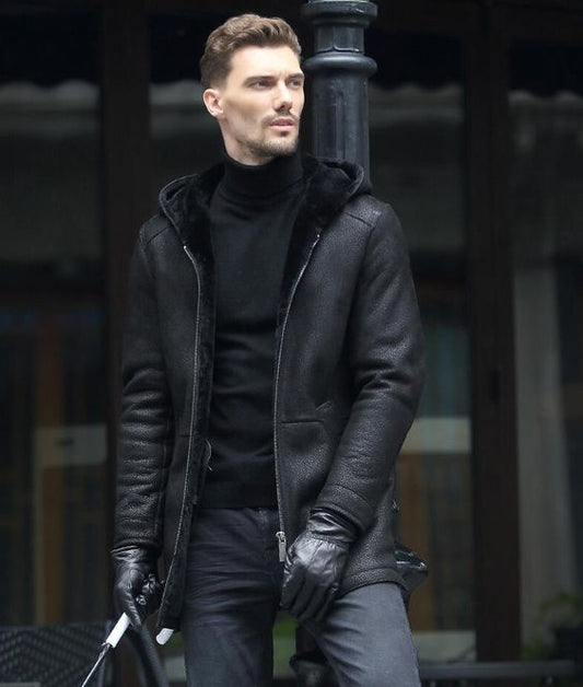 "Beyond Time: The Shearling Bomber Jacket Through the Ages"
