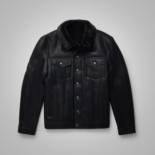 Black B3 RAF jacket mens
