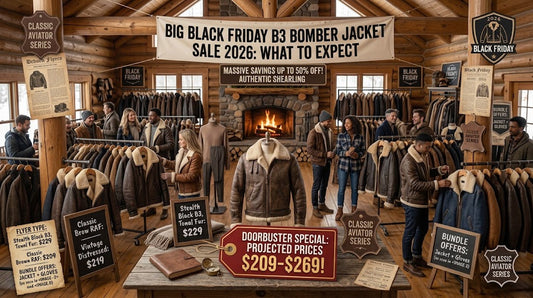 Black Friday B3 Bomber Jacket Deals 2026