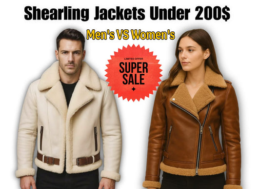 Budget-Friendly Shearling Jackets Under $200