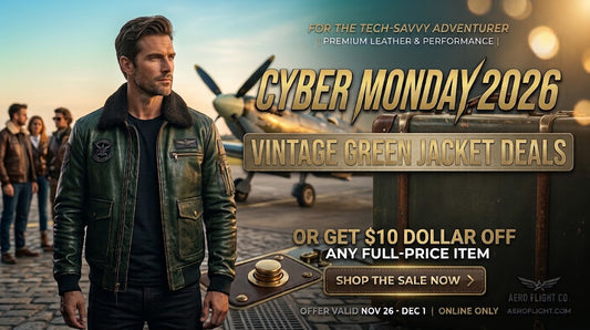 Cyber Monday Flight Jacket Deals for Men