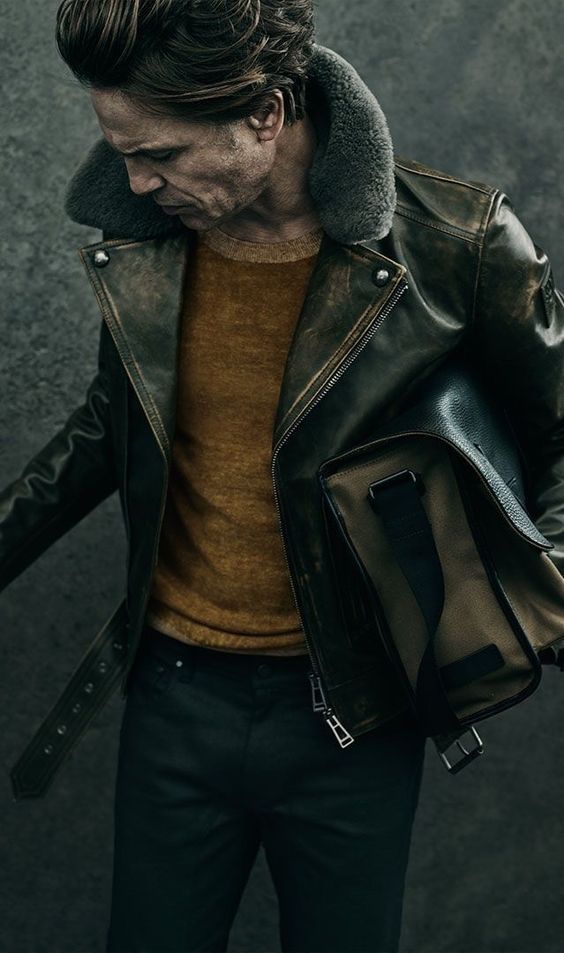 Decoding Style: The Bomber Leather Jacket Guide