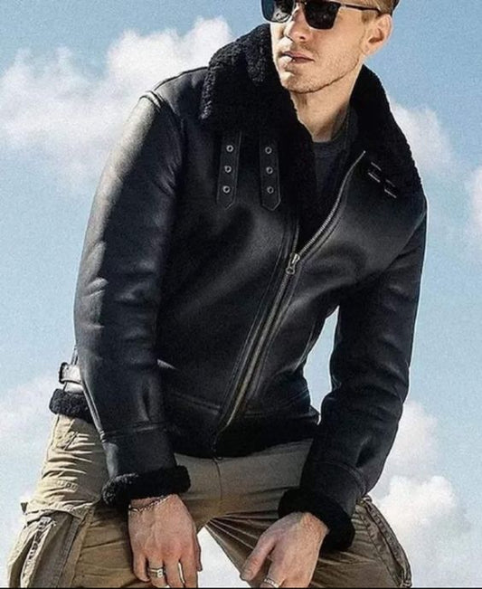 Experience the Ultimate B3 Bomber Leather Jacket at B3BomberJacket.com 