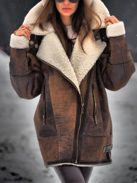 Find Your Signature Look with Women's Aviator Jackets | B3 Bomber Aviator Leather Jacket | Leather Jacket