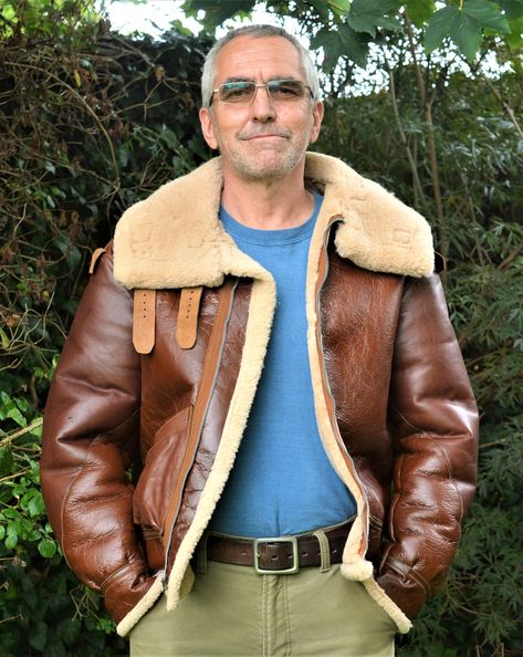 Flying Jacket Sheepskin Mens