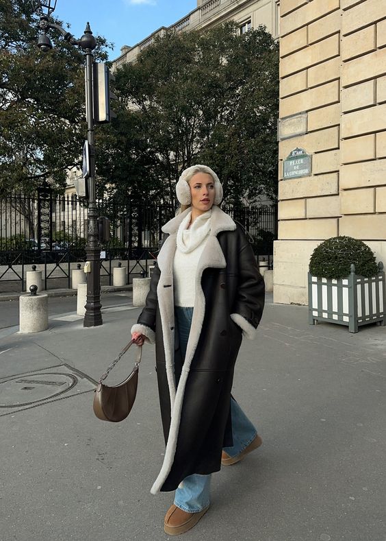 How Shearling Leather Jackets Can Elevate Your Winter Wardrobe